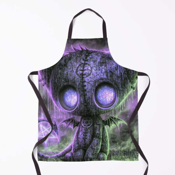 Item preview, Cursed Dark Voodoo Demon Doll Pentagram Goth Art designed and sold by DonaldWaltersxx.