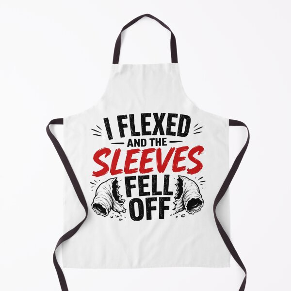 Item preview, I Flexed and the Sleeves Fell Off – Funny Gym Workout Fitness Quote designed and sold by TommyArt94.