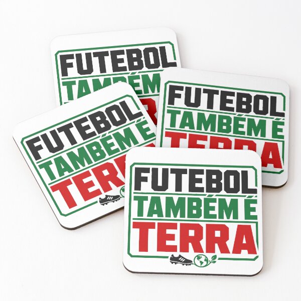 Item preview, Futebol Também É Terra Brazilian designed and sold by POD DYNASTY.