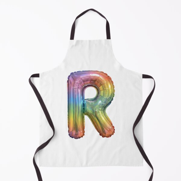 Item preview, Iridescent Balloon Letter R Monogram designed and sold by GymTanLaundry.