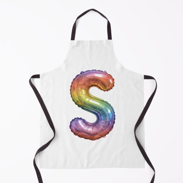Item preview, Iridescent Balloon Letter S Monogram designed and sold by GymTanLaundry.