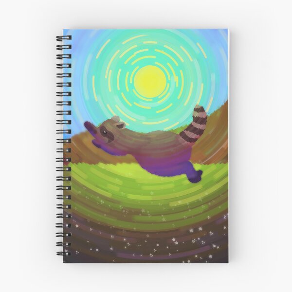 Item preview, Leaping Raccoon designed and sold by Kuronicoooo.