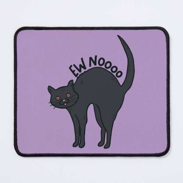 Item preview, Ew Noooo Scared Cat Sticker designed and sold by YesButNo Design.