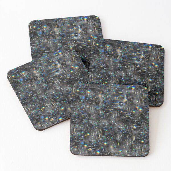 Item preview, Galaxy design, dark with blue and green stars designed and sold by Brightside-art.