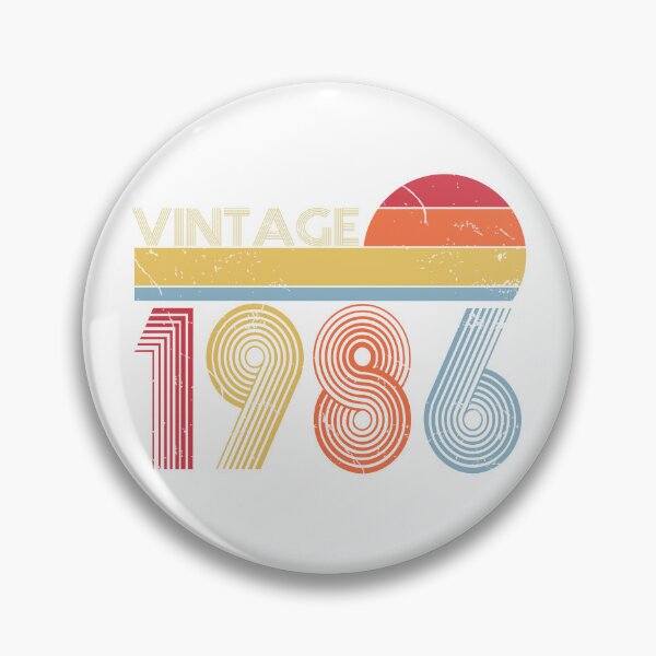 Item preview,  Vintage 1986, 40th Birthday Gift Distressed Design designed and sold by FernaRoje.