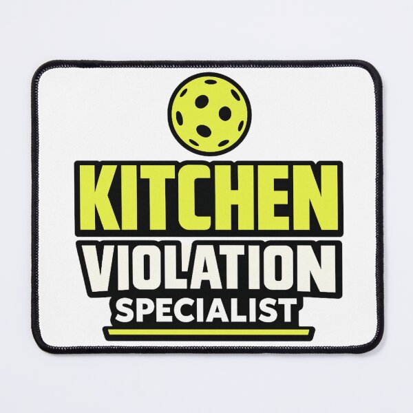 Item preview, Kitchen Violation Specialist Funny Pickleball Kitchen Shirt designed and sold by The Daily Goods.