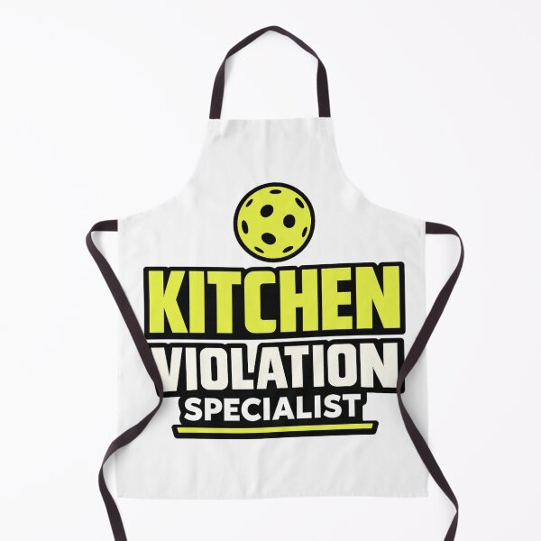Item preview, Kitchen Violation Specialist Funny Pickleball Kitchen Shirt designed and sold by The Daily Goods.