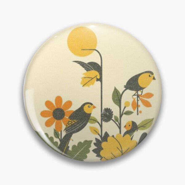 Item preview, Golden Meadow Birds designed and sold by mellow-koko.