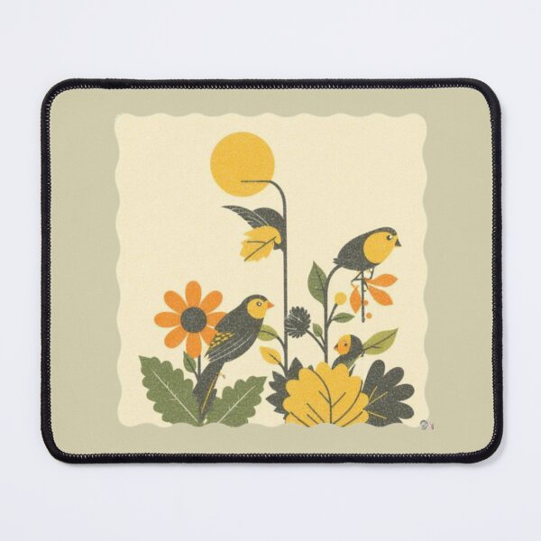 Item preview, Golden Meadow Birds designed and sold by mellow-koko.