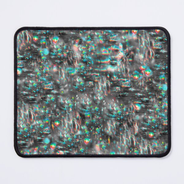 Item preview, Abstract Galaxy design, turquoise and red stars designed and sold by Brightside-art.