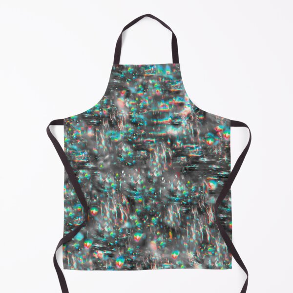 Item preview, Abstract Galaxy design, turquoise and red stars designed and sold by Brightside-art.