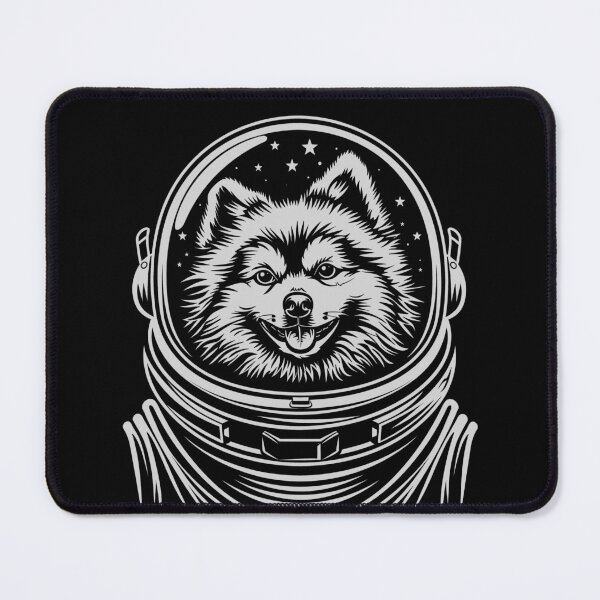 Item preview, Funny American Eskimo Astronaut Spacesuit Mom Dad Kids designed and sold by rafaeltto.