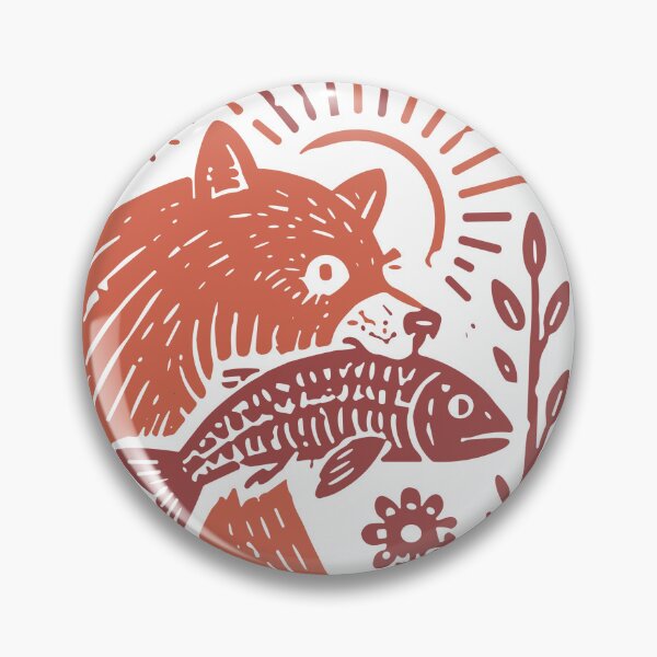 Item preview, Born To Fish Forced To Work Vintage Bear Fishing Retro Outdoors  designed and sold by American Spirit.