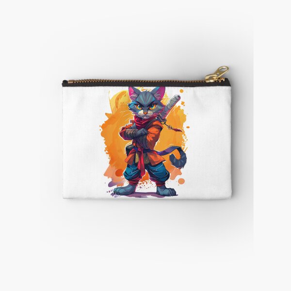 Item preview, Blue Warrior Cat in Martial Arts Gear designed and sold by sidki-SDK.