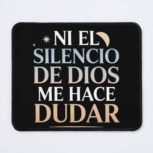 Item preview, Not Even God's Silence Makes Me Doubt - Spanish Christian T-Shirt | Deep Faith Latino Gift designed and sold by EvolusionPro.