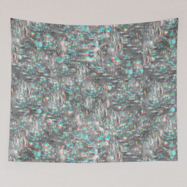 Item preview, Abstract Sparkle and Shine design, turquoise and red designed and sold by Brightside-art.