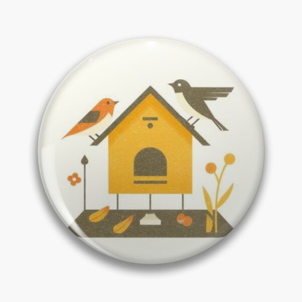 Item preview, Folk Birdhouse Friends designed and sold by mellow-koko.