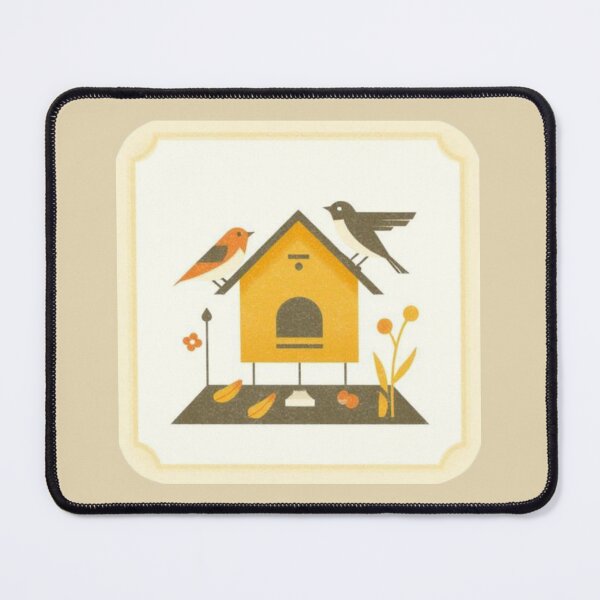 Item preview, Folk Birdhouse Friends designed and sold by mellow-koko.