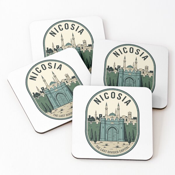 Item preview, Nicosia Cyprus Last Divided Capital Vintage Badge designed and sold by k3rstman1.