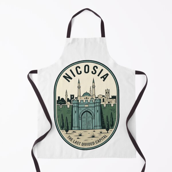 Item preview, Nicosia Cyprus Last Divided Capital Vintage Badge designed and sold by k3rstman1.