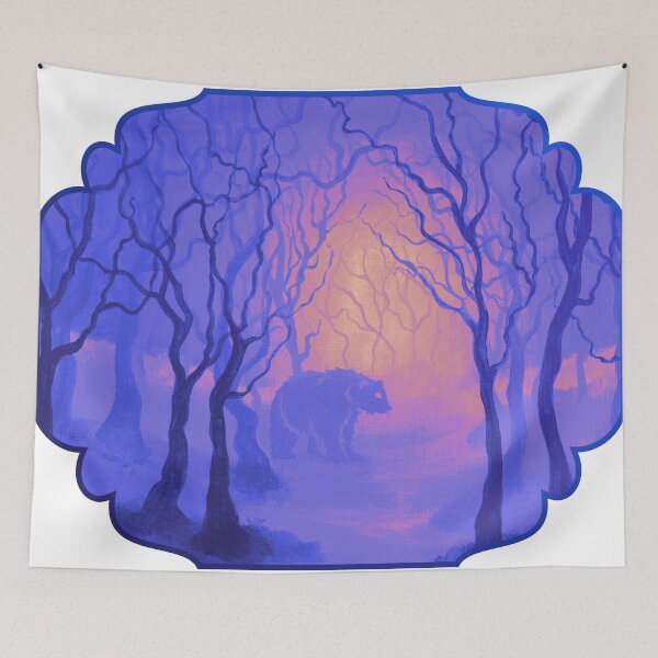 Item preview, Night Bear designed and sold by beccaheartsart.