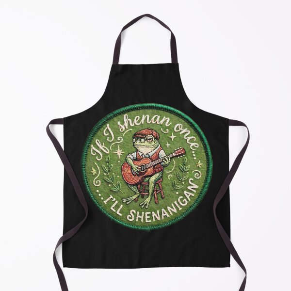 Item preview, Frog If I Shenan Once I'll Shenanigan designed and sold by gear-posters.
