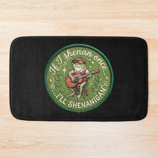 Item preview, Frog If I Shenan Once I'll Shenanigan  designed and sold by gear-posters.