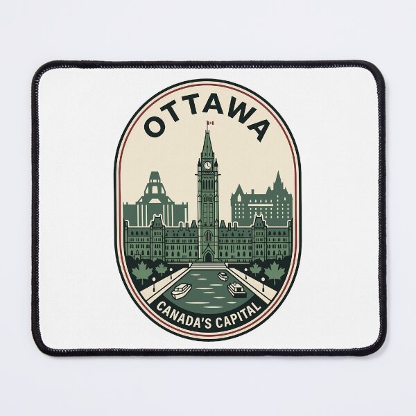 Item preview, Vintage Ottawa Canada Capital Parliament Hill Badge designed and sold by k3rstman1.