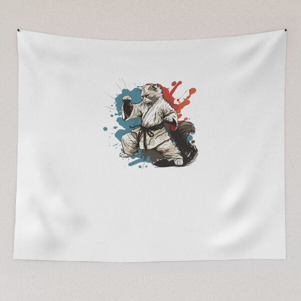 Item preview, Fluffy Martial Arts Master designed and sold by sidki-SDK.