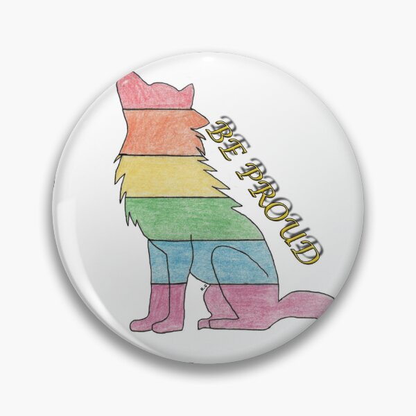 Item preview, Wolf be proud designed and sold by Malectrashop.