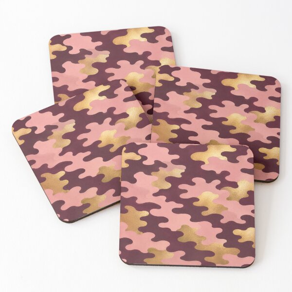 Item preview, Burgundy & Pink Camo designed and sold by DesignsByPrnces.