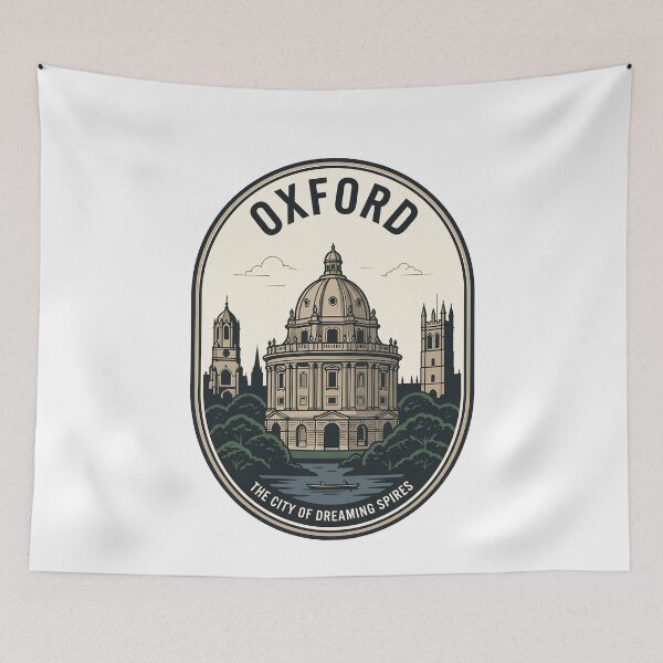 Item preview, Vintage Oxford England Radcliffe Camera Travel Badge designed and sold by k3rstman1.