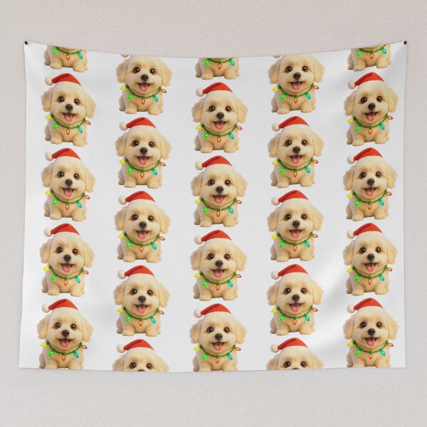 Item preview, Christmas Havanese  designed and sold by Sillytoe.