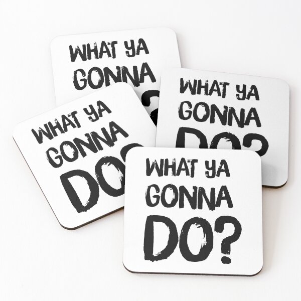 Item preview, WHAT YA GONNA DO? V2 designed and sold by THAT'S WHAT TEE SAID.
