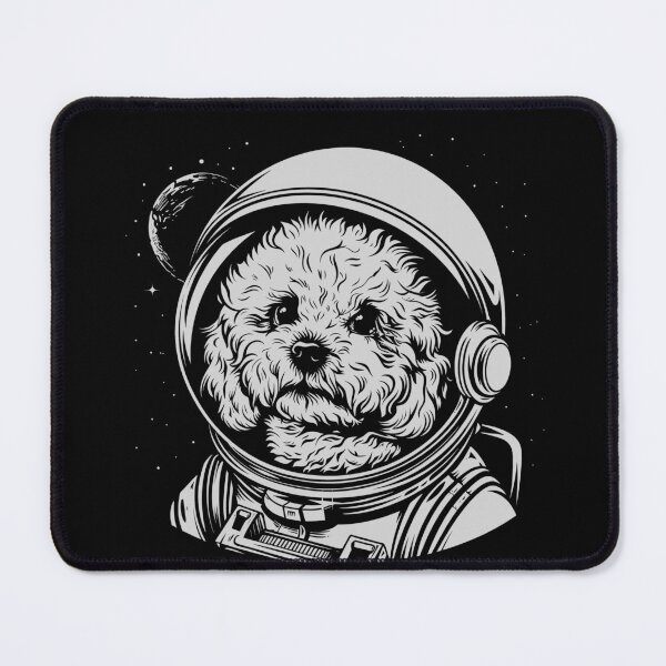 Item preview, Funny Bichon Frise Astronaut Spacesuit Mom Dad Kids designed and sold by rafaeltto.