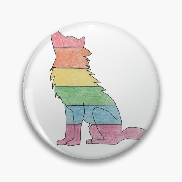 Item preview, Wolf pride flag designed and sold by Malectrashop.