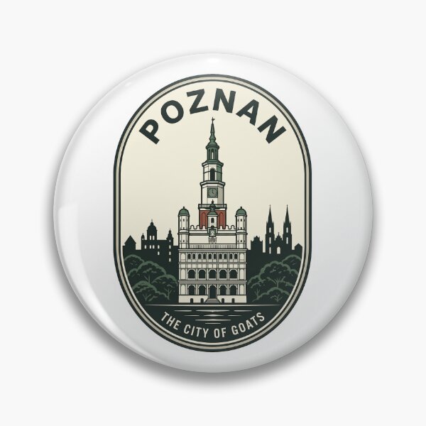 Item preview, Vintage Poznan Poland Town Hall City of Goats designed and sold by k3rstman1.