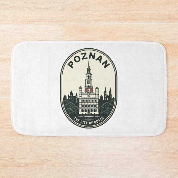Item preview, Vintage Poznan Poland Town Hall City of Goats designed and sold by k3rstman1.