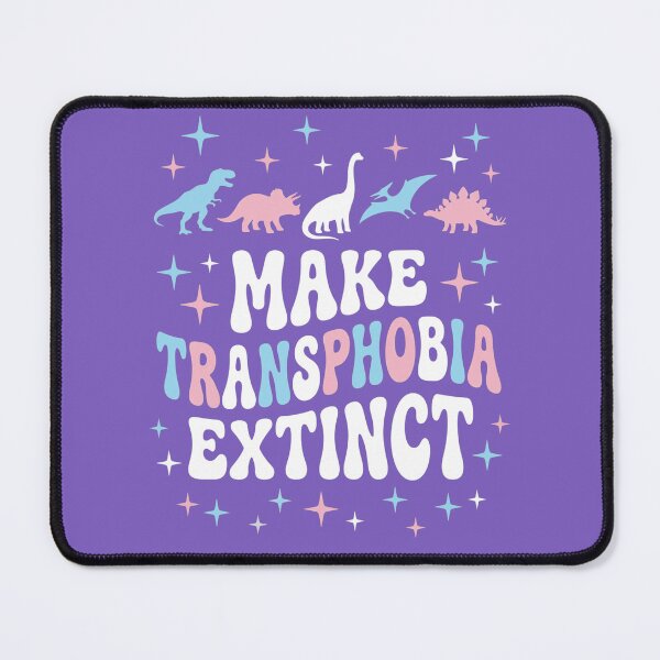 Item preview, Make Transphobia Extinct - Trans Not Threat designed and sold by legendaryskins.