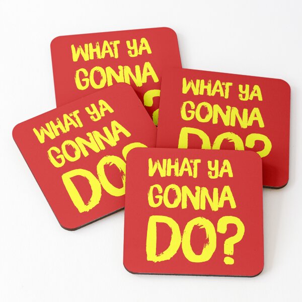 Item preview, WHAT YA GONNA DO? V4 designed and sold by THAT'S WHAT TEE SAID.