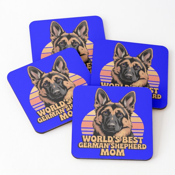 Item preview, Dog Pet Owner Art Design World Best German Shepheard Mom designed and sold by fantasticdesign.