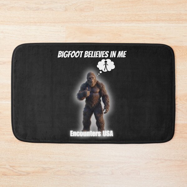 Item preview, Bigfoot Believes in Me - Funny Motivational Sasquatch designed and sold by Heinessight Merch.