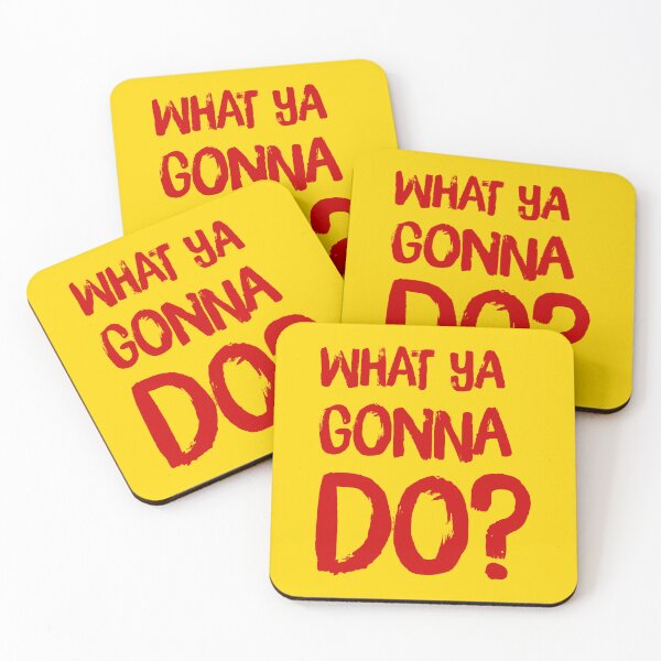 Item preview, WHAT YA GONNA DO? V3 designed and sold by THAT'S WHAT TEE SAID.