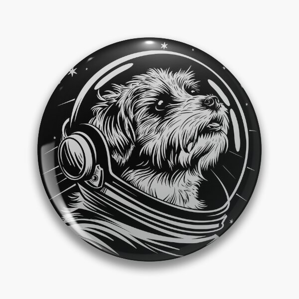 Item preview, Funny Border Terrier Astronaut Spacesuit Mom Dad Kids designed and sold by rafaeltto.