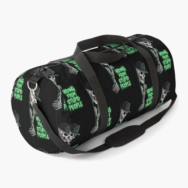 Item preview, Skeleton design saying Im hiding from stupid people  designed and sold by Joshuasanga76a.