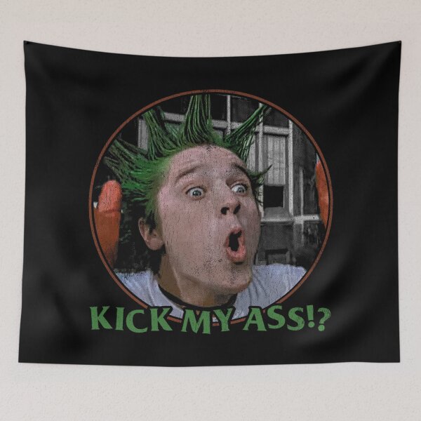 Item preview, Kick My Ass Sean SLC Punk Distressed designed and sold by Power Up Prints.