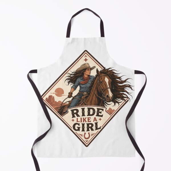 Item preview, Ride Like a Girl designed and sold by RisingWolfStudio.