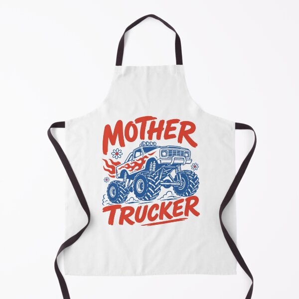 Item preview, Mother Trucker Retro Monster Truck Mom Funny Mothers Day designed and sold by gunaone-design.