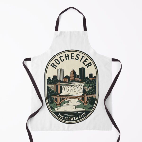 Item preview, Vintage Rochester NY Flower City High Falls Skyline designed and sold by k3rstman1.