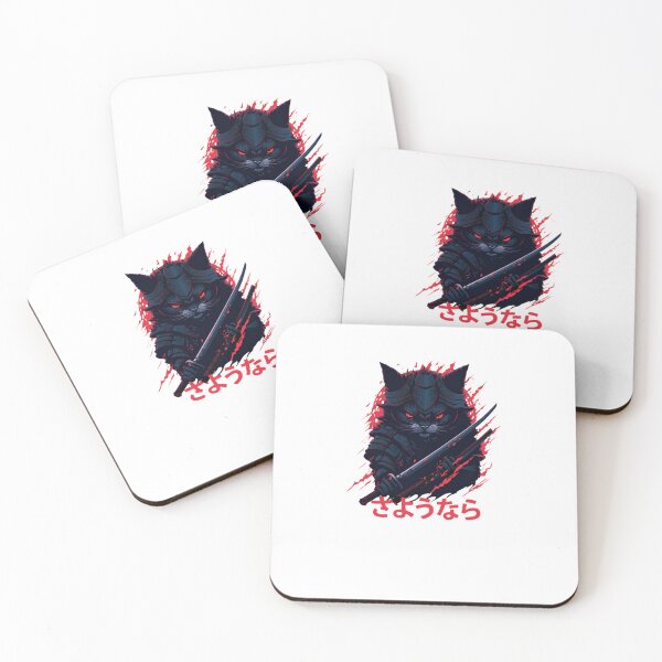 Item preview, Dark Armored Samurai Cat designed and sold by sidki-SDK.